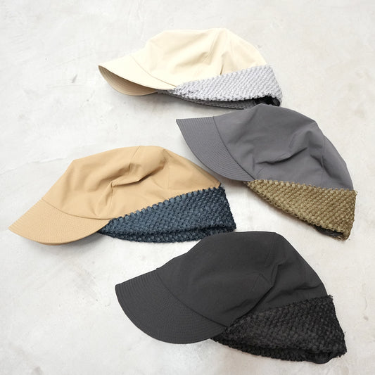 【halo commodity】ハロコモディティ Crevice Flap Cap "4Color" ※ネコポス可