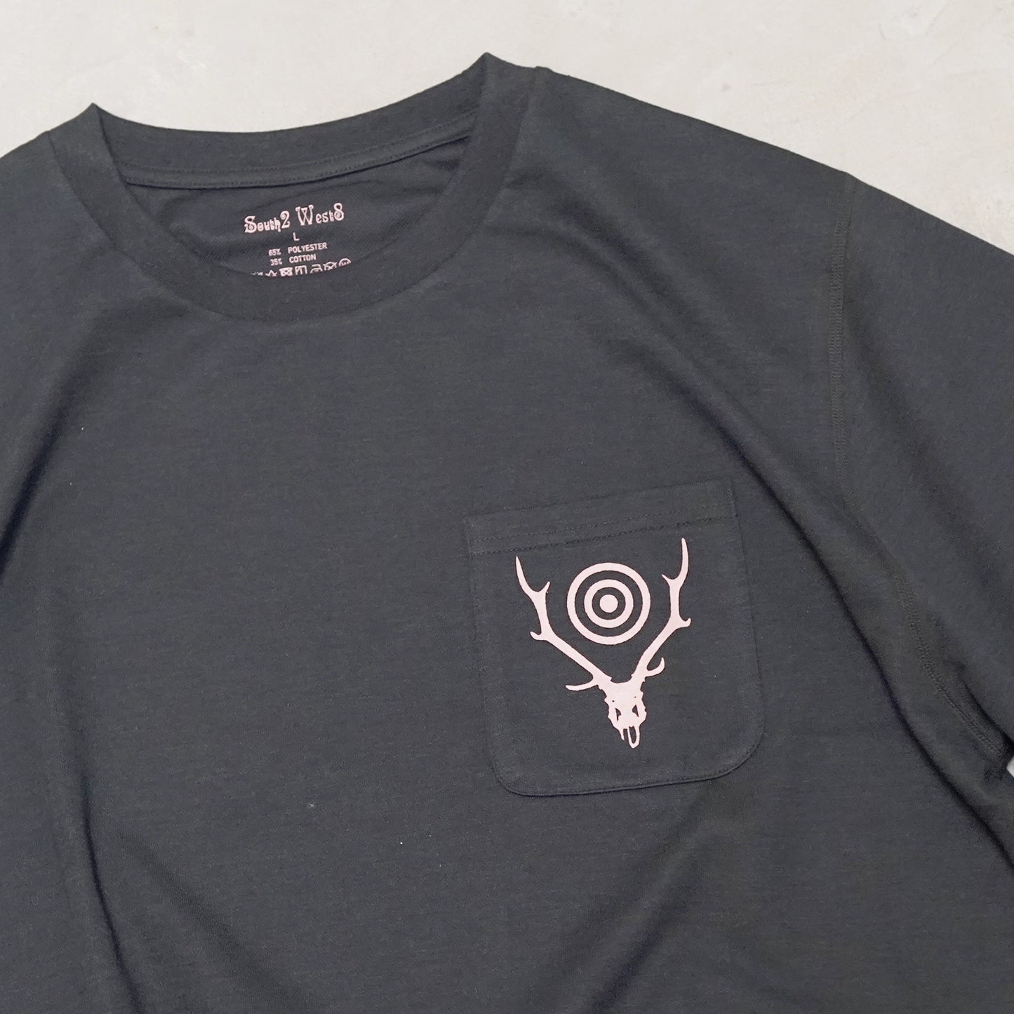【South2 West8】サウスツーウエストエイト S/S Round Pocket Tee-Circle Horn "3Color" ※ネコポス可