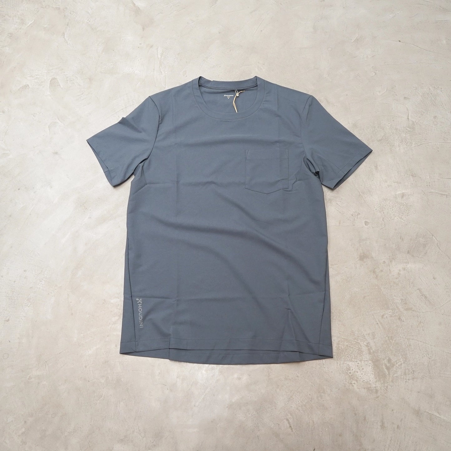 【HOUDINI】フーディニ men's Cover Tee "Thunder Gray" ※ネコポス可