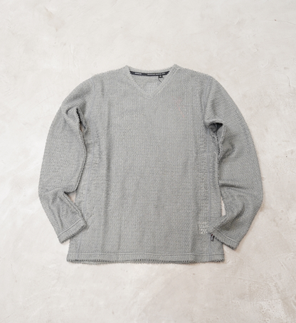 【Mountain Martial Arts】マウンテンマーシャルアーツ unisex MMA PERTEX® Wind Shell + POLARTEC® Alpha Direct LS Tee "Black"