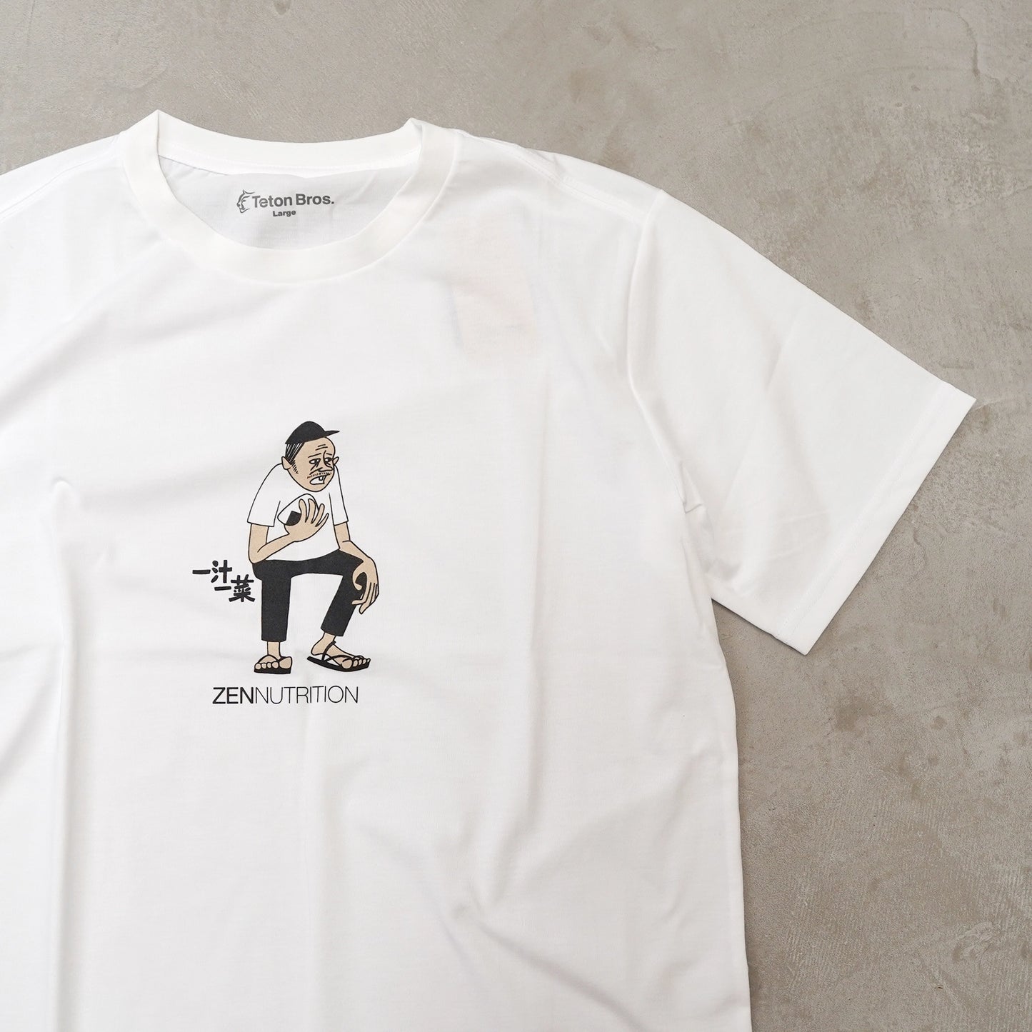 【ZEN NUTRITION】ゼンニュートリション HANAIxZEN×Teton Bros T-Shirts "3Color" ※ネコポス可