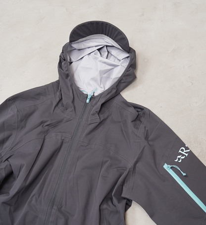 【Rab】ラブ women's Kinetic Ultra Jacket "Anthracite"