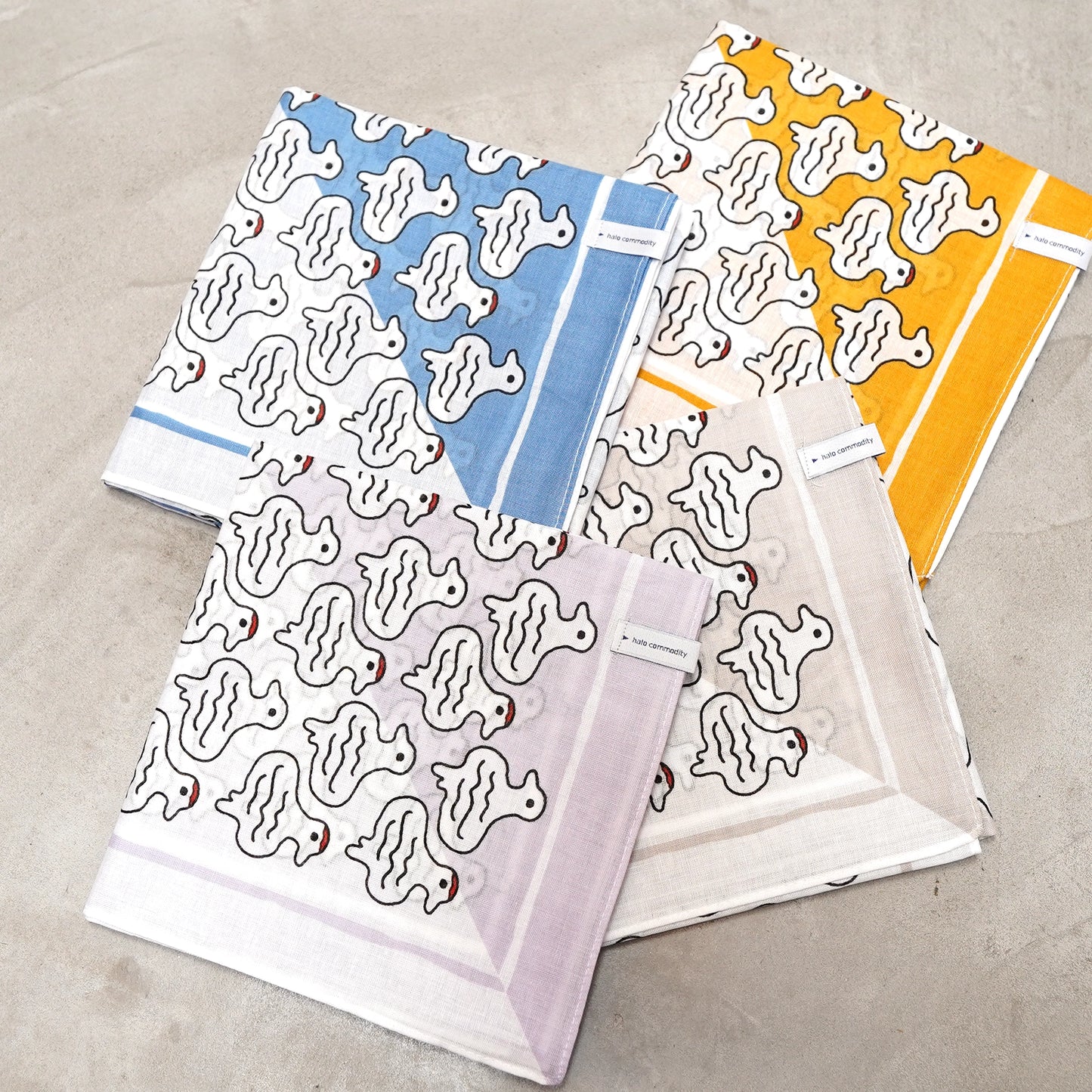 【halo commodity】ハロコモディティ 雷鳥 Bandanna "4Color" ※ネコポス可