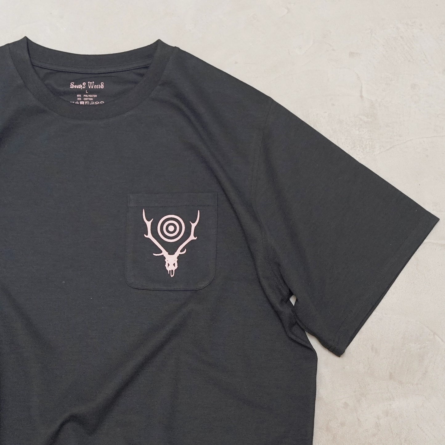 【South2 West8】サウスツーウエストエイト S/S Round Pocket Tee-Circle Horn "3Color" ※ネコポス可