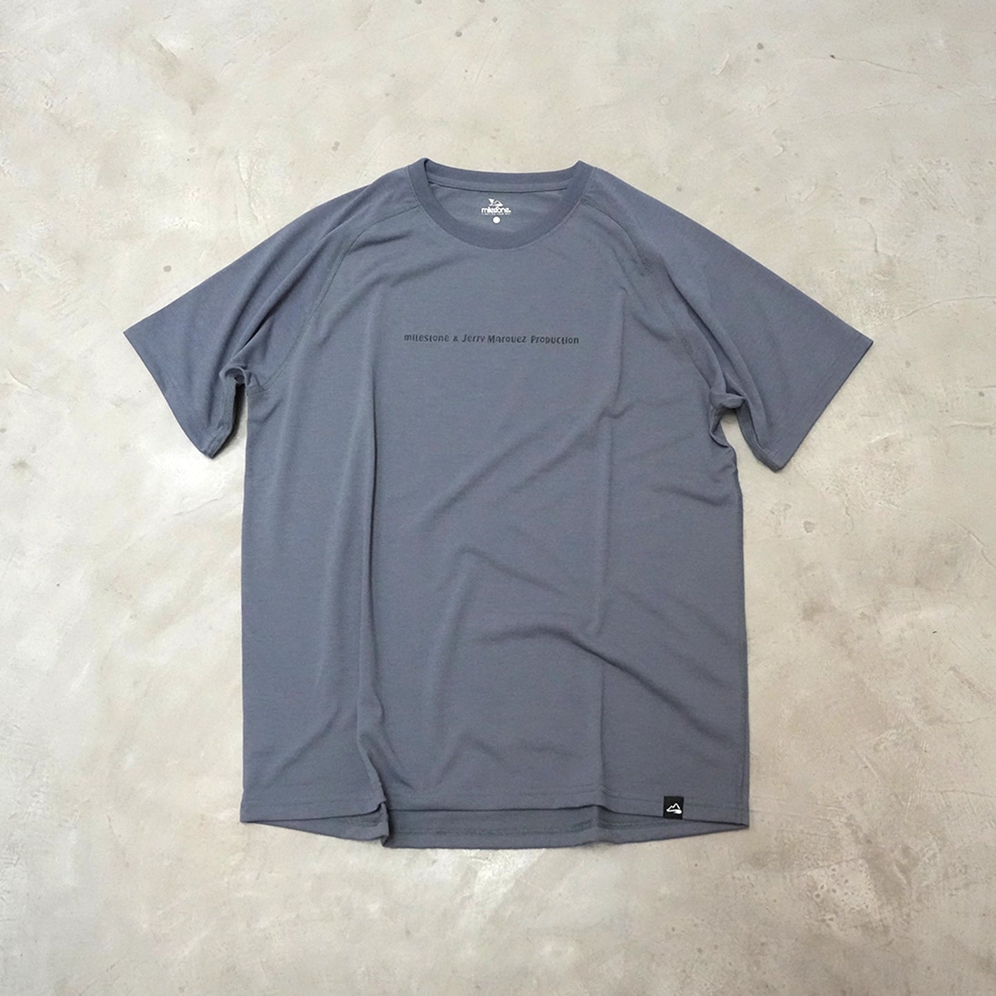 【milestone】マイルストーン unisex milestone&Jerry Marquez production milestone Original T-Shirt Canvas "3Color"