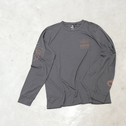 【ROARK RUN AMOK】ロアークランアモック men's Mathis Active LS "Onyx" ※ネコポス可