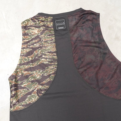 【Mountain Martial Arts】マウンテンマーシャルアーツ unisex MMA_RYOGEN Racing Sleeve-less "2Color" ※ネコポス可