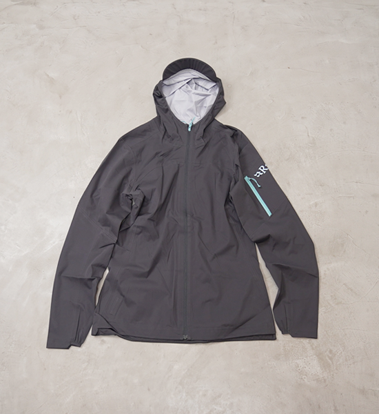 【Rab】ラブ women's Kinetic Ultra Jacket "Anthracite"