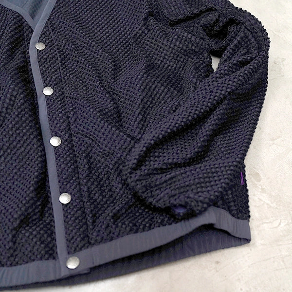 【THE NORTH FACE Purple Label】ノースフェイスパープルレーベル  men's Field Reversible Snap Cardigan "Navy"