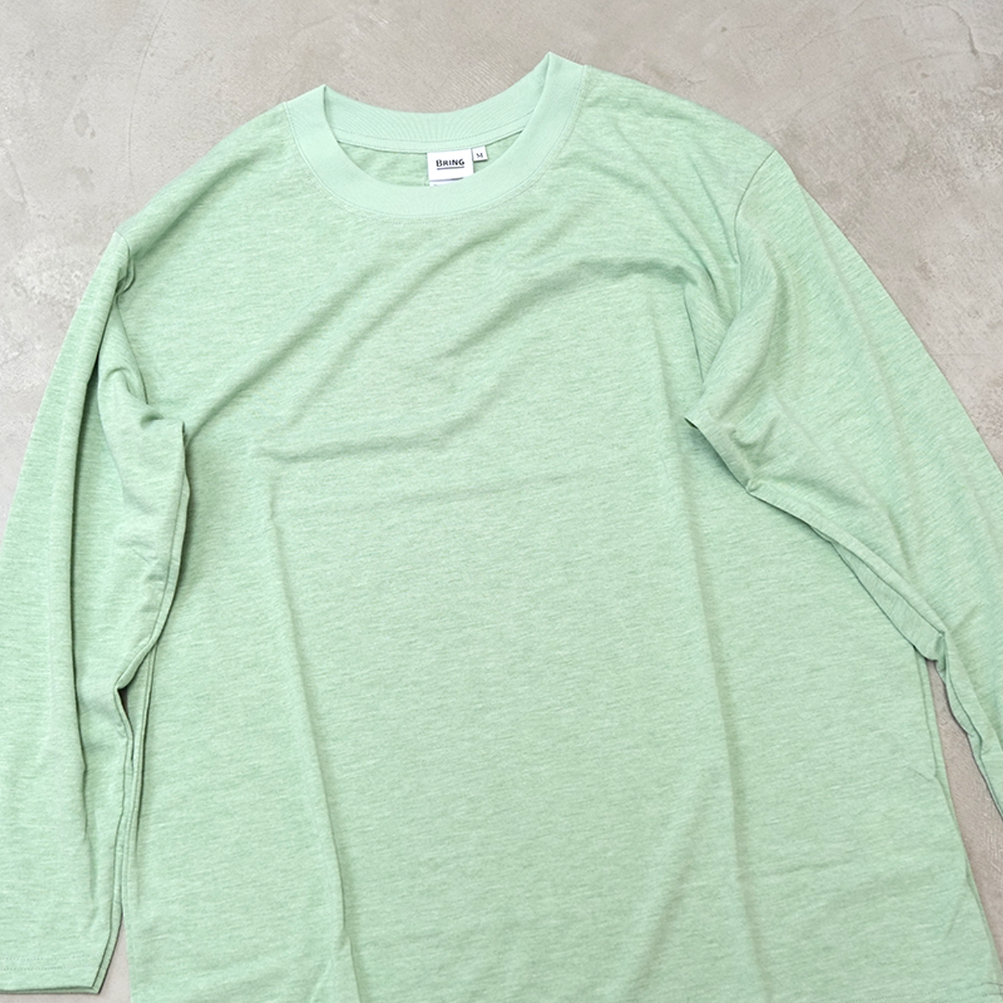 【BRING】ブリング unisex DRYCOTTONY 9分袖Tシャツ "9Color" ※ネコポス可