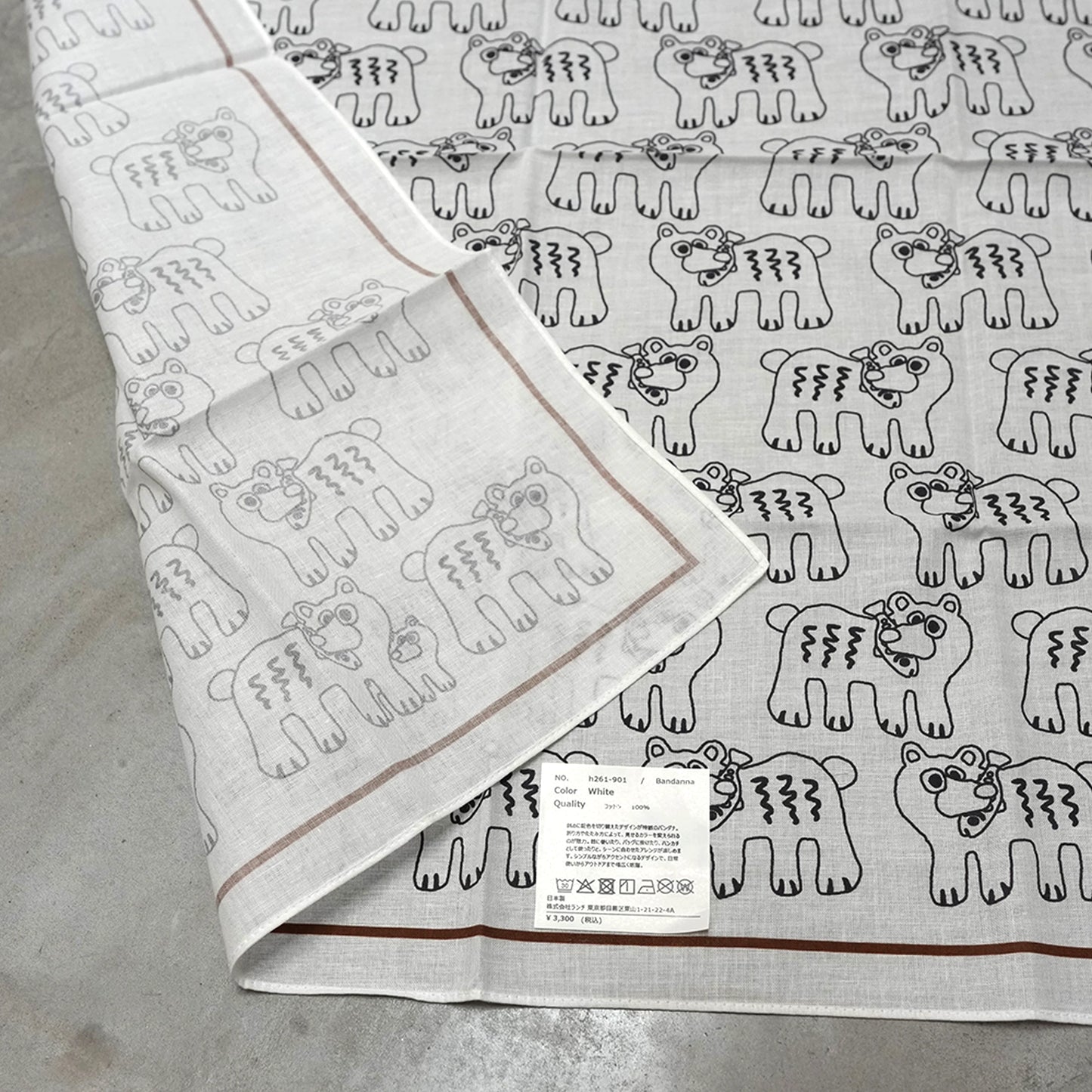 【halo commodity】ハロコモディティ Bandanna "5Color" ※ネコポス可