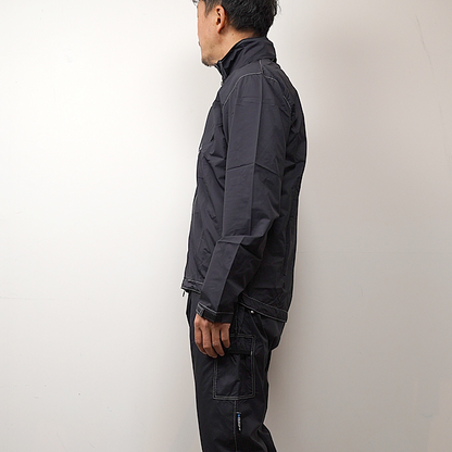 【Mountain Martial Arts】マウンテンマーシャルアーツ unisex MMA PERTEX® Wind Shell + POLARTEC® Alpha Direct LS Tee "Black"