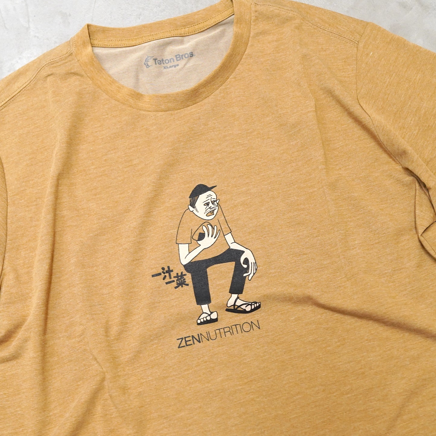 【ZEN NUTRITION】ゼンニュートリション HANAIxZEN×Teton Bros T-Shirts "3Color" ※ネコポス可