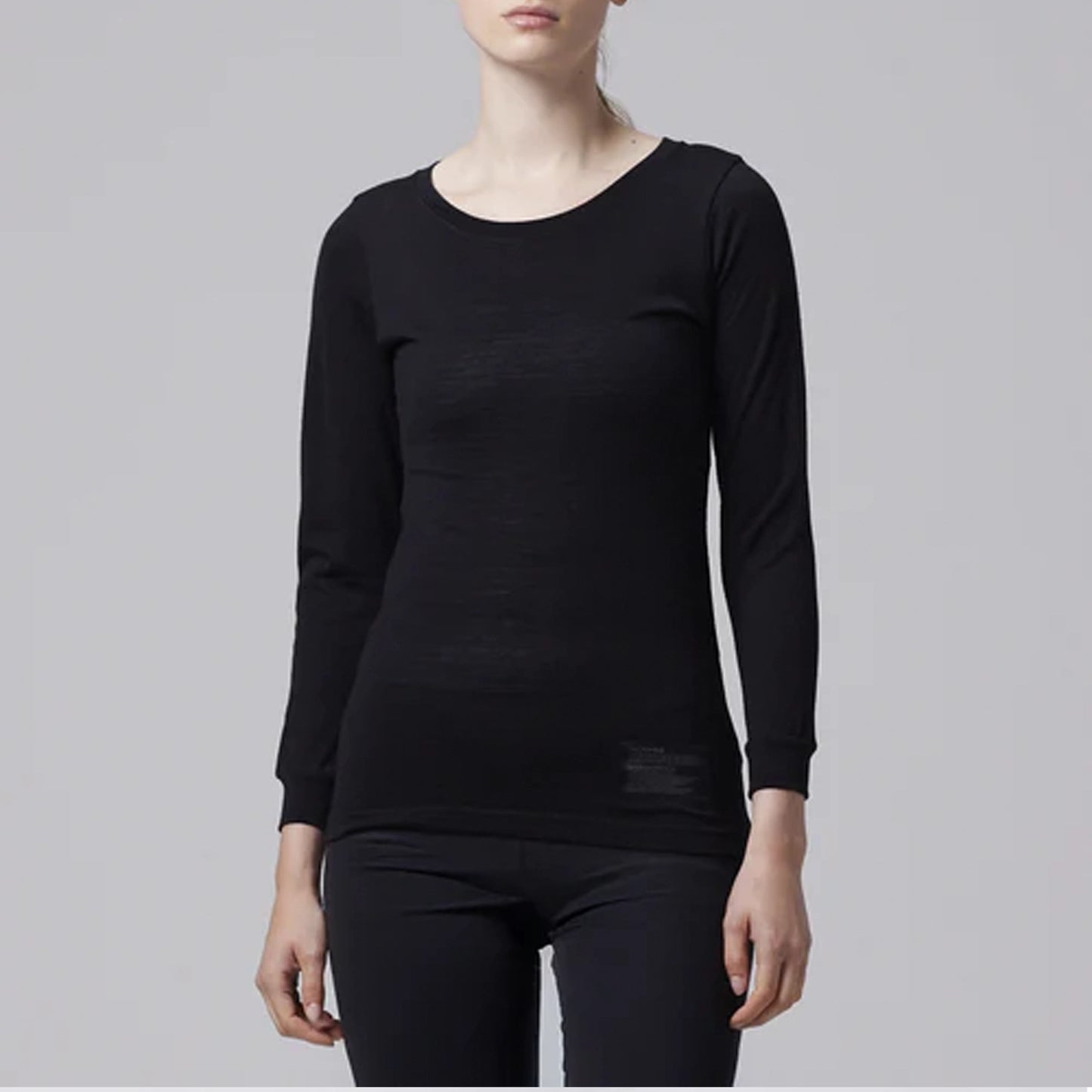 【TAION】タイオン women's Merino Wool Under Wear Long Sleeve T-shirt "2Color" ※ネコポス可