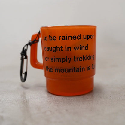 【and wander】アンドワンダー and wander logo PP mug "７Color"