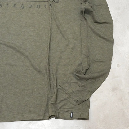【patagonia】パタゴニア men's Long-Sleeved Capilene Cool Trail Shirt - Stratapeaks "BSNG" ※ネコポス可