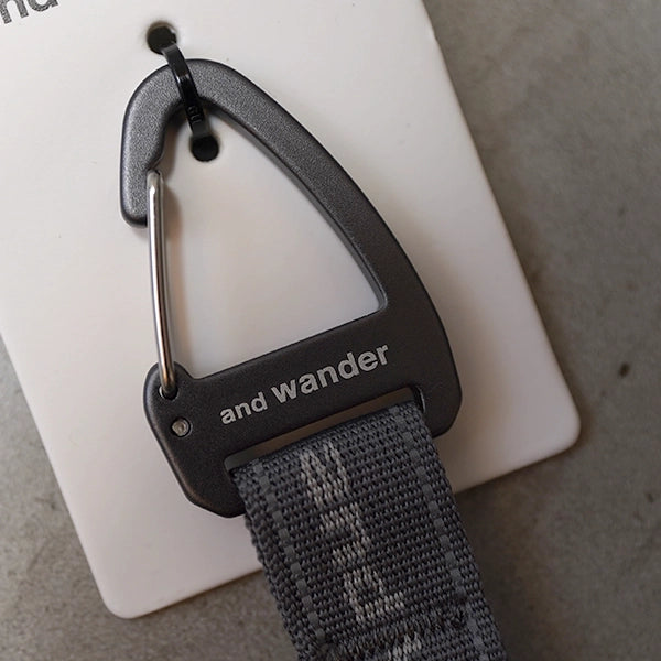 【and wander】アンドワンダー key hook "3Color"  ※ネコポス可