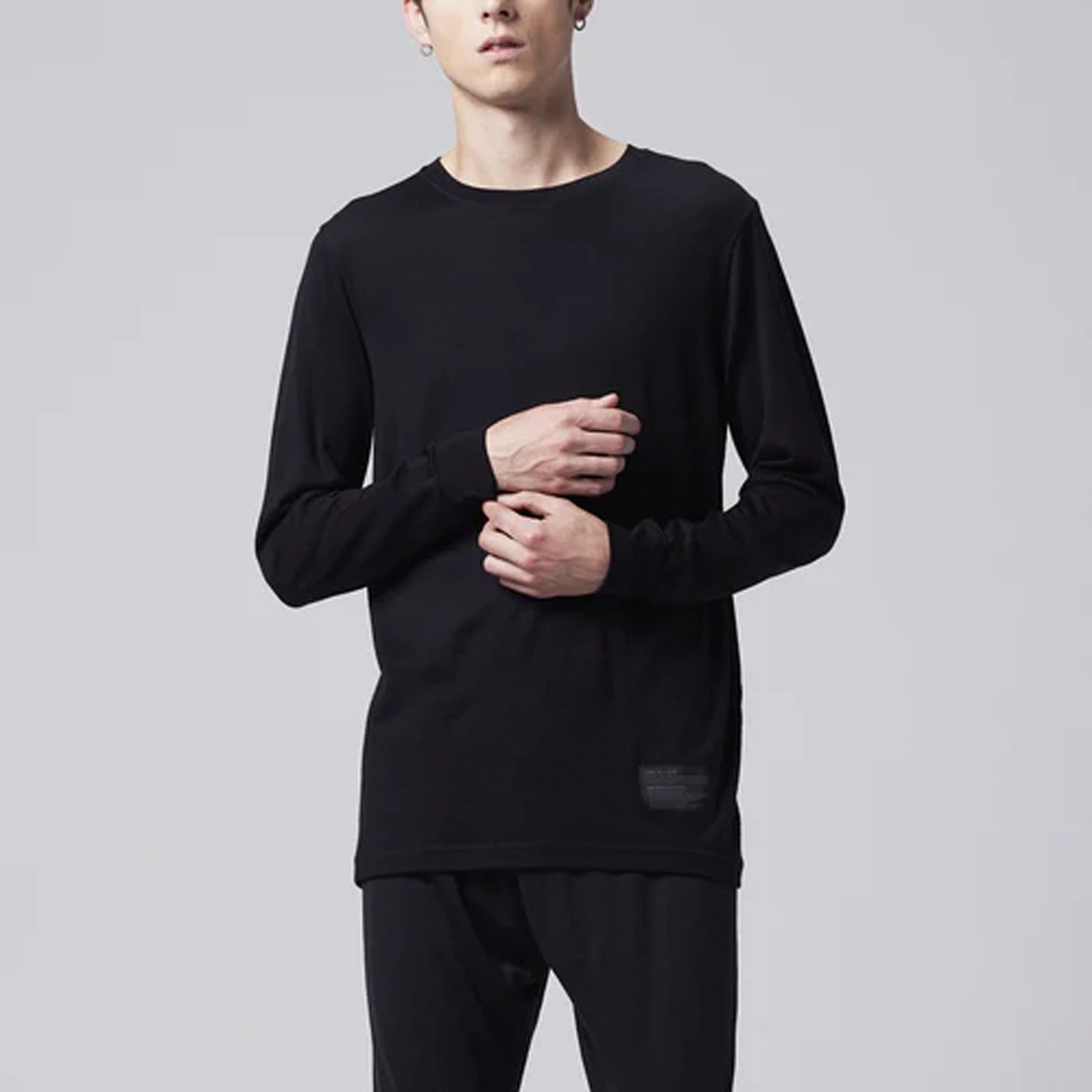 【TAION】タイオン men's Merino Wool Under Wear Long Sleeve T-shirt "2Color" ※ネコポス可