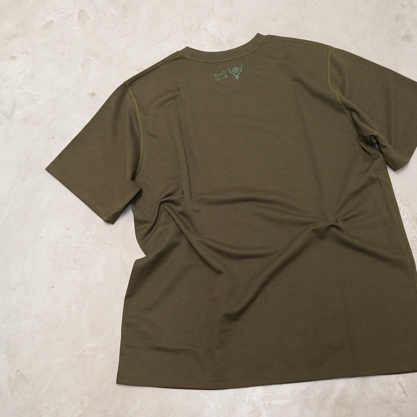 【South2 West8】サウスツーウエストエイト men's S/S Crew Neck Tee - Maze "2Color" ※ネコポス可