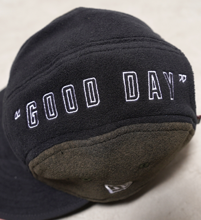 【NEW ERA OUTDOOR】ニューエラアウトドア Jet Cap POLARTEC 200 Good Day "Black×Olive"