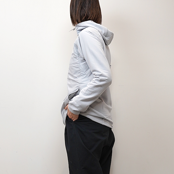 【HOUDINI】フーディニ women's Moonwalk Houdi "Glacier Gray"