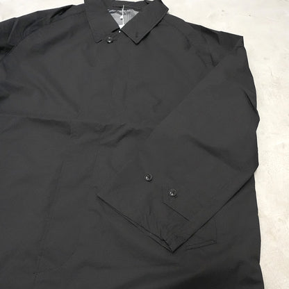 【nanamica】ナナミカ men's Packable Balmacaan Coat "Black"