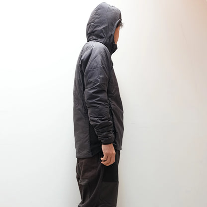 【ENLIGHTENED EQUIPMENT】エンライテンドイクイップメント men's Outcast Jacket -Hood- ”Black”