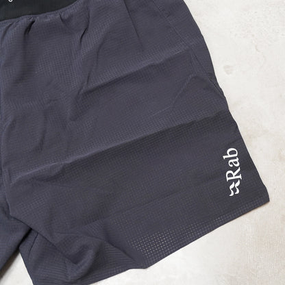 【Rab】ラブ men's Talus Light Shorts "Ebony" ※ネコポス可