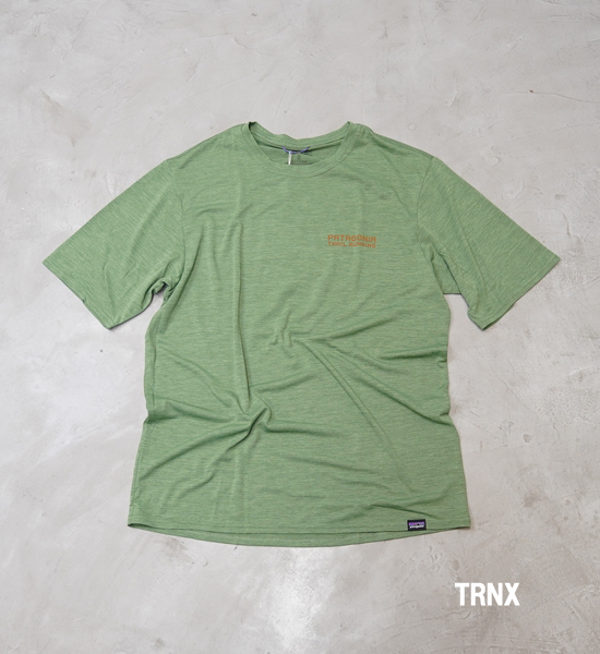 【patagonia】パタゴニア men's Capilene Cool Daily Graphic Shirt（Lands) "4Color" ※ネコポス可