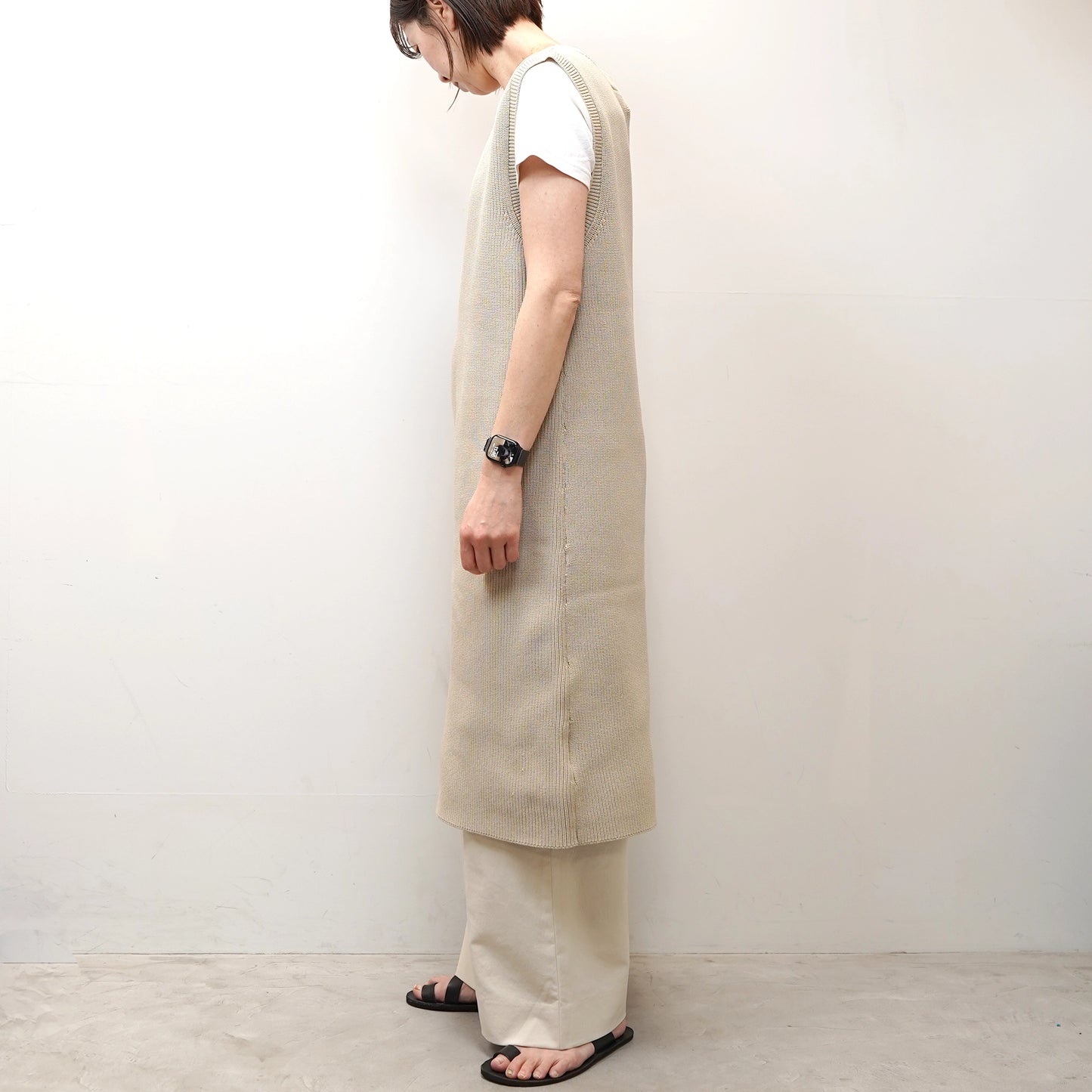【nanamica】ナナミカ women's 7G Knit Dress "2Color"