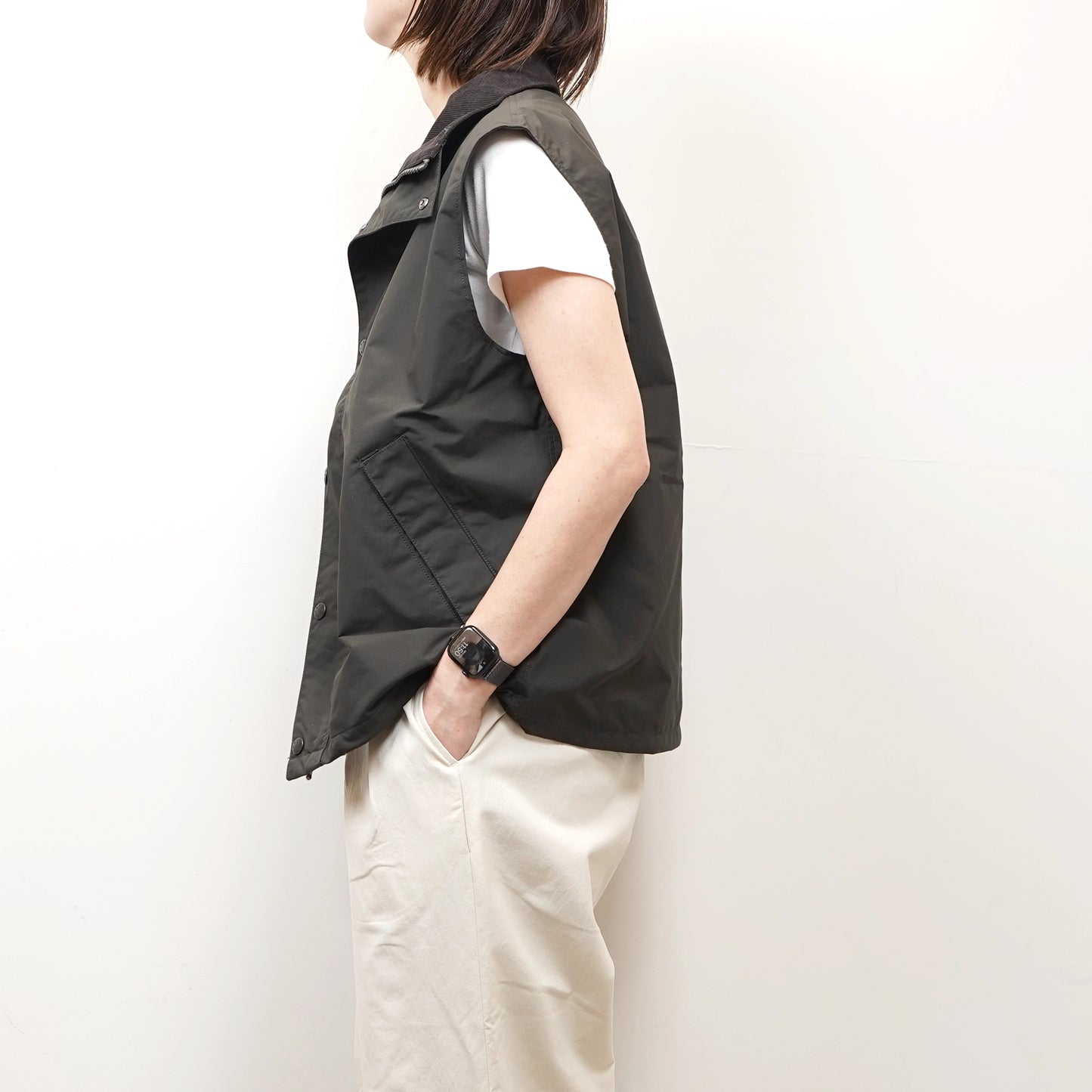 【nanamica】ナナミカ women's 2L PERTEX UNLIMITED Field Vest "2Color"