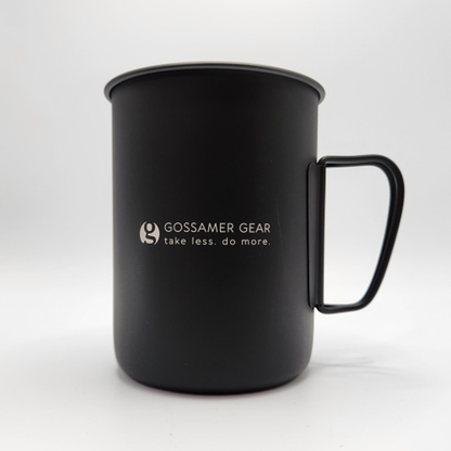 【Gossamer Gear】ゴッサマーギア Titan Single Mug "Black"