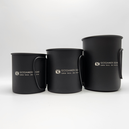 【Gossamer Gear】ゴッサマーギア Titan Single Mug "Black"
