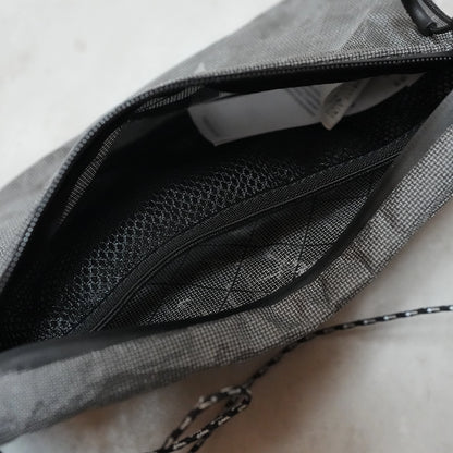 【and wander】アンドワンダー UltraWeave pouch "Gray"