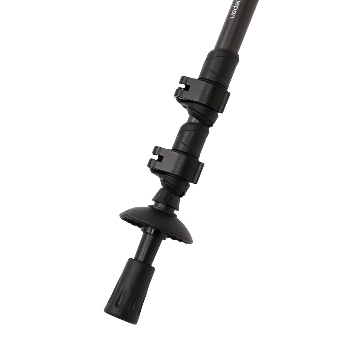 【and wander】アンドワンダー carbon trekking pole "Black"