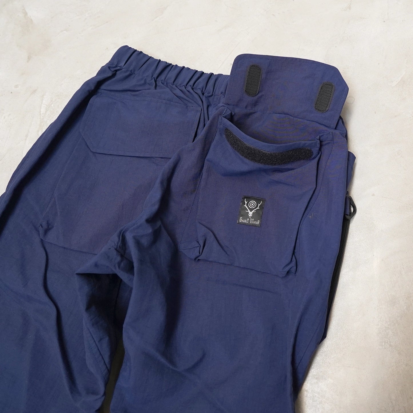 【South2 West8】サウスツーウエストエイト men's Tenkara Trout Pant-Nylon Poplin "Navy"