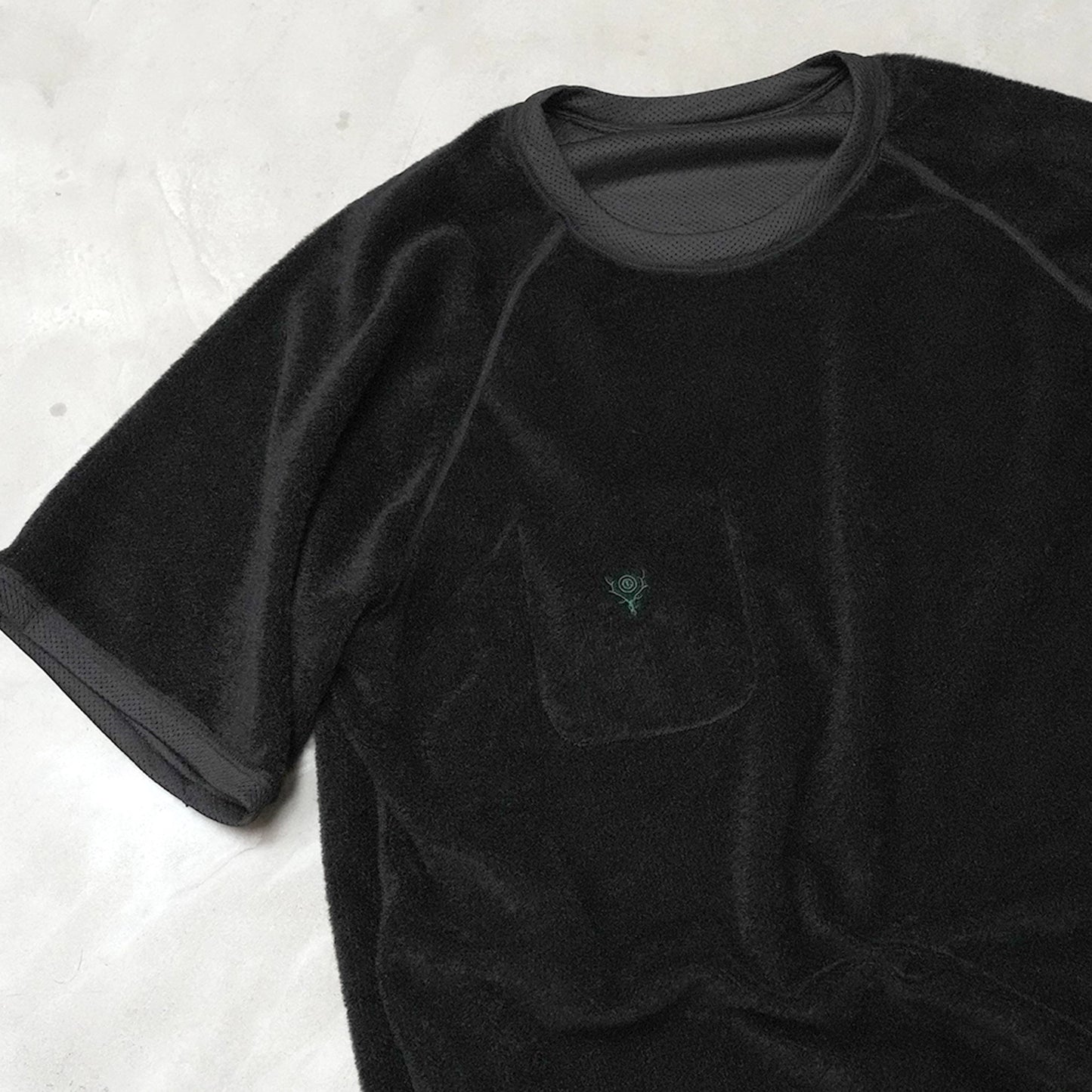 【South2 West8】サウスツーウエストエイト men's Reversible S/S Crew Neck Shirt-Poly Tricot "3Color" ※ネコポス可