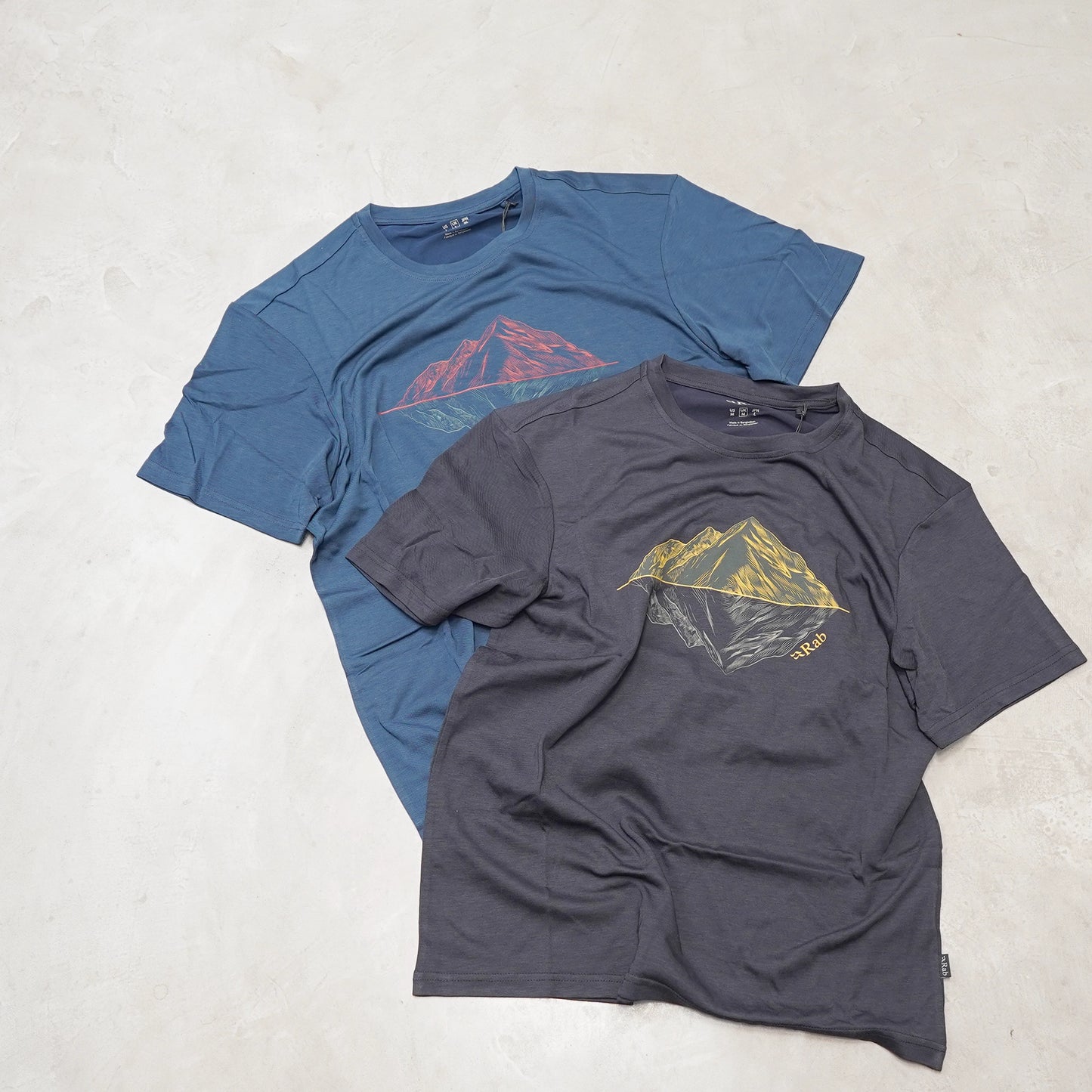 【Rab】ラブ men's Crimp Reflection Tee "2Color" ※ネコポス可