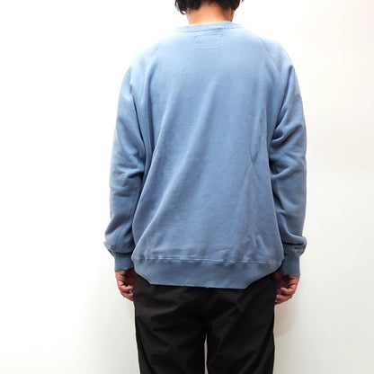 【Mountain Research】マウンテンリサーチ Damaged Sweat Crew "2Color"