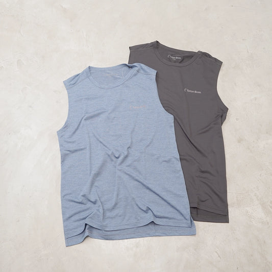 【Teton Bros】ティートンブロス unisex Vapor Non Sleeve "2Color" ※ネコポス可