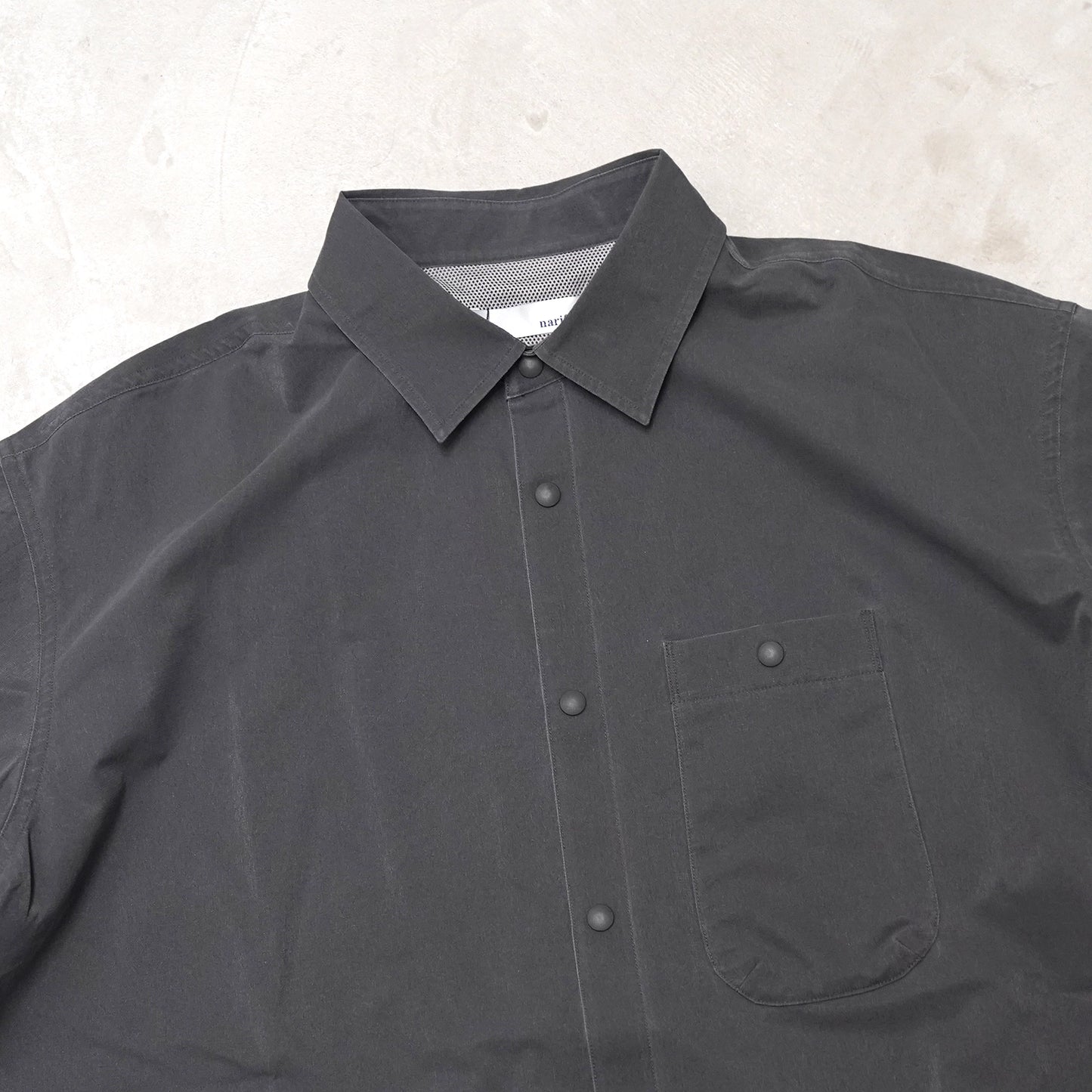 【NFC narifuri】ネイチャーフィールドクラブ ナリフリ NFC ピグメントメッシュ半袖シャツ "2Color”