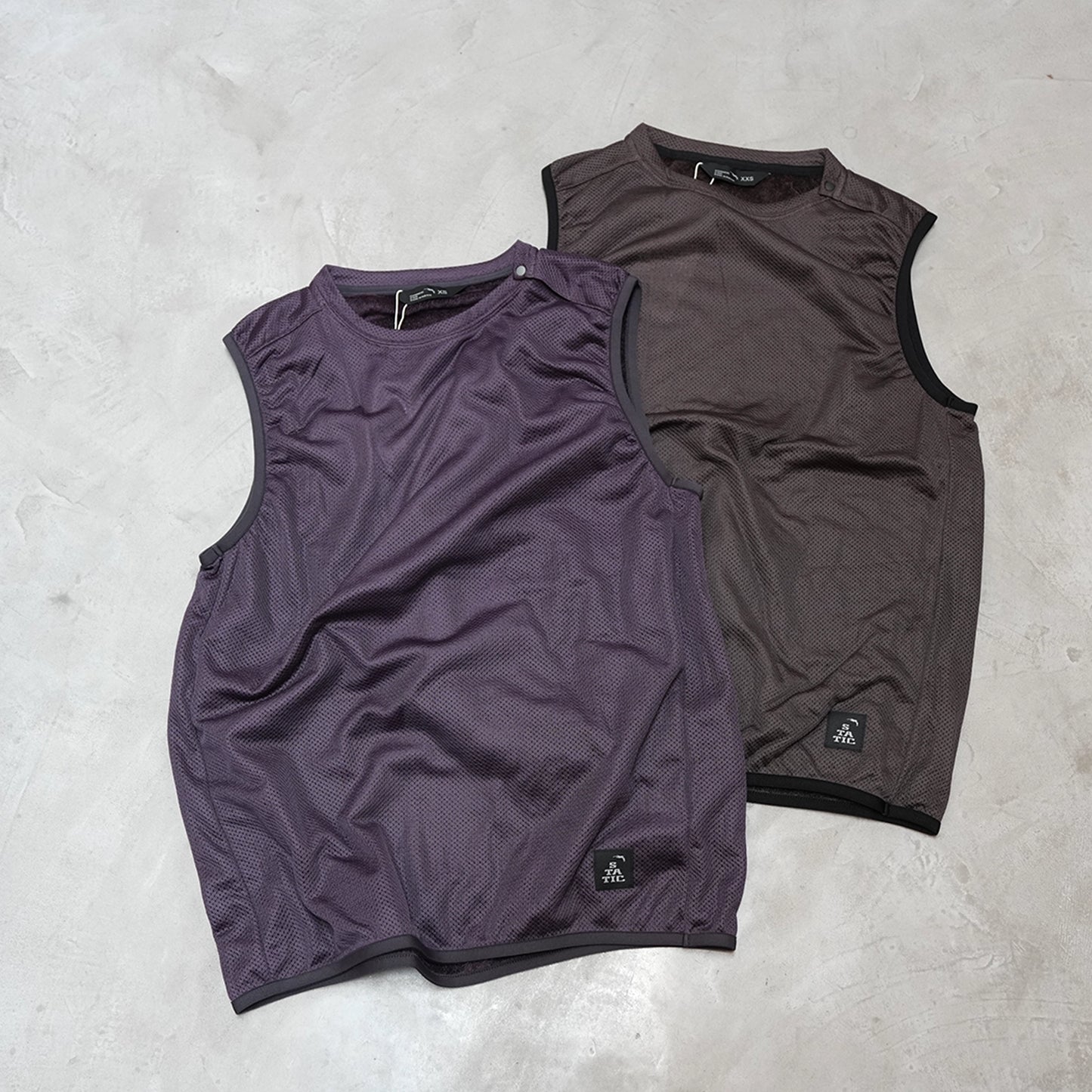【STATIC】スタティック unisex Adrift Vest "2Color"
