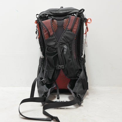 【Rab】ラブ men's Syclon XP 30 "Black×Dark Pewter"