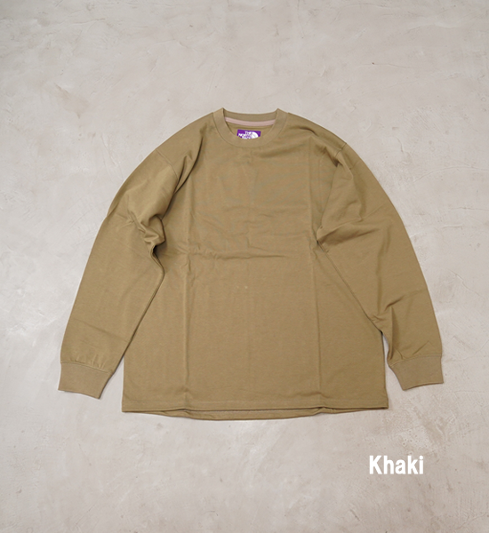 【THE NORTH FACE Purple Label】ノースフェイスパープルレーベル men's Field Long Sleeve Tee "2Color"