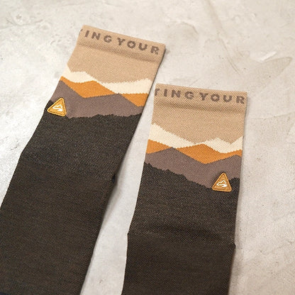 【milestone】マイルストーン dayBreak “MERINO Socks” MSS-004 "2Color" ※ネコポス可