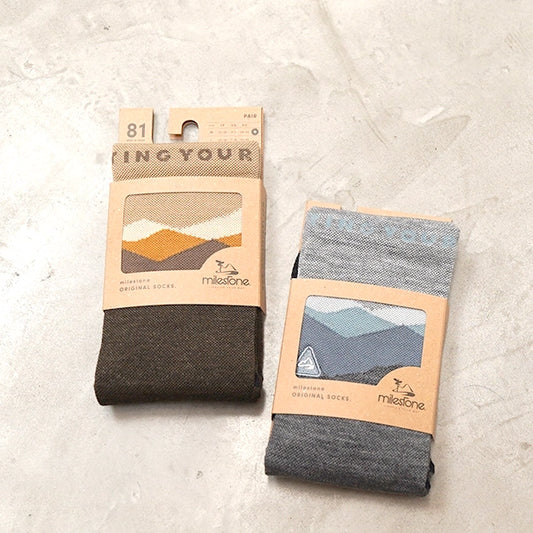 【milestone】マイルストーン dayBreak “MERINO Socks” MSS-004 "2Color" ※ネコポス可
