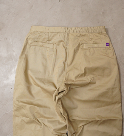 【THE NORTH FACE Purple Label】ノースフェイスパープルレーベル men's COOLMAX Chino Wide Tapered Pants "2Color"