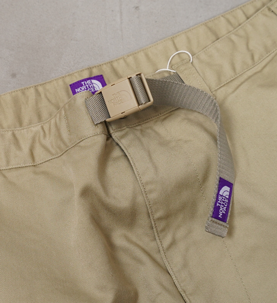 【THE NORTH FACE Purple Label】ノースフェイスパープルレーベル men's COOLMAX Chino Wide Tapered Pants "2Color"