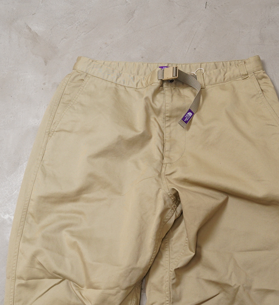 【THE NORTH FACE Purple Label】ノースフェイスパープルレーベル men's COOLMAX Chino Wide Tapered Pants "2Color"