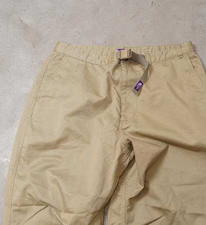 【THE NORTH FACE Purple Label】ノースフェイスパープルレーベル men's COOLMAX Chino Wide Tapered Pants "2Color"